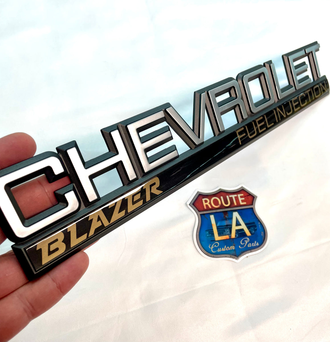 BLAZER Tailgate Emblem Route LA Custom Parts