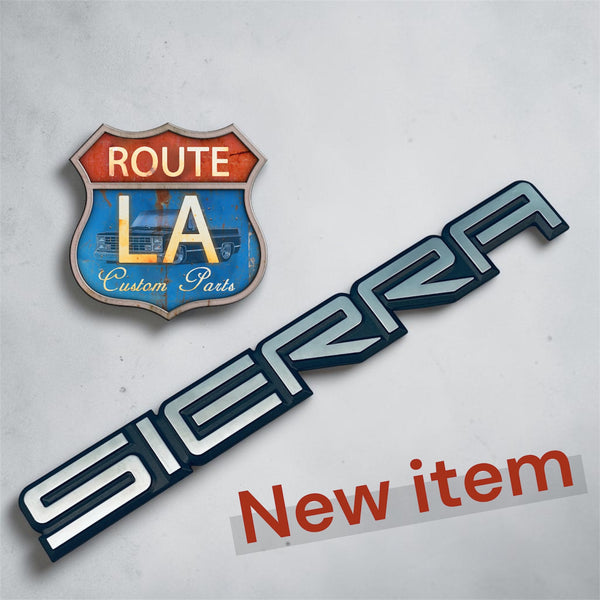 "SIERRA" TAILGATE EMBLEM