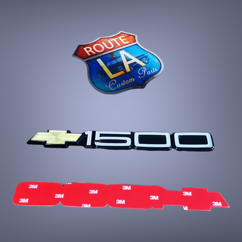 Chevrolet 1500 door emblem with 3M adhesive back